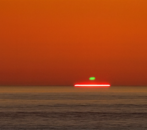 Fig. 2 'Raio verde'. 